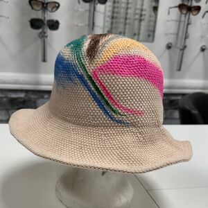 Colorful Knit Bucket Hat